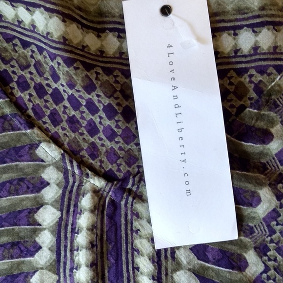 4 Love and Liberty by Johnny Was Tillie Wick Blouse NWT - Picture 4 of 4